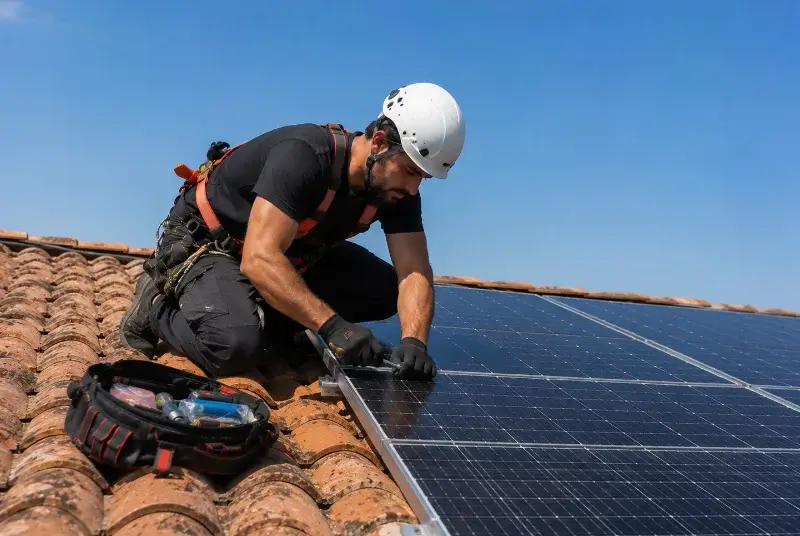 Maintenance et monitoring de panneaux solaires à Saint-Marcel-sur-Aude